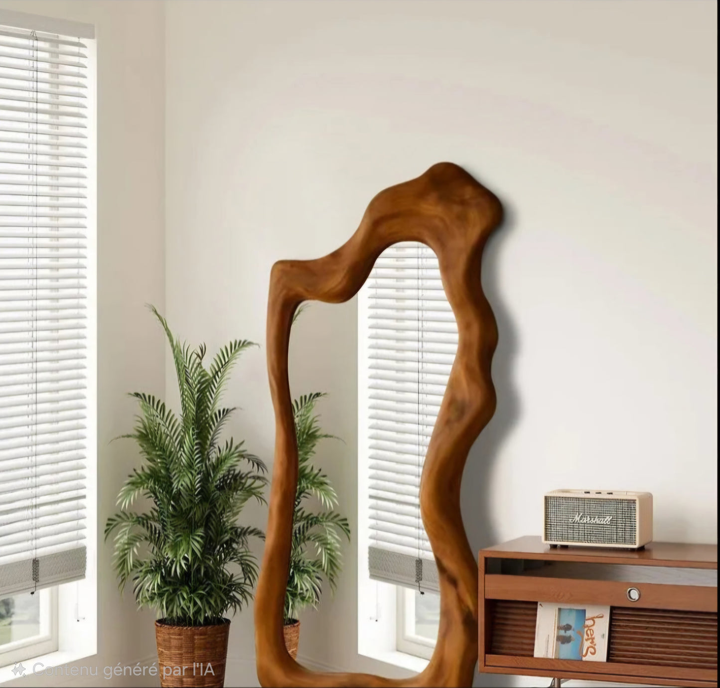 Miroir Mural Irrégulier Design Arté – Posable & Mural, 3 Grandes Tailles
