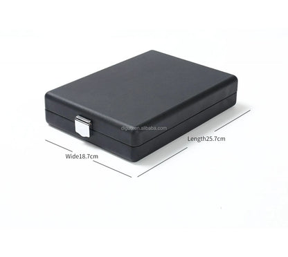 High-end Fashion Jewelry Packaging Box Jewelry Gift Box Jewelry Set Box Wooden High Quality Custom Logo Luxury Black Wood