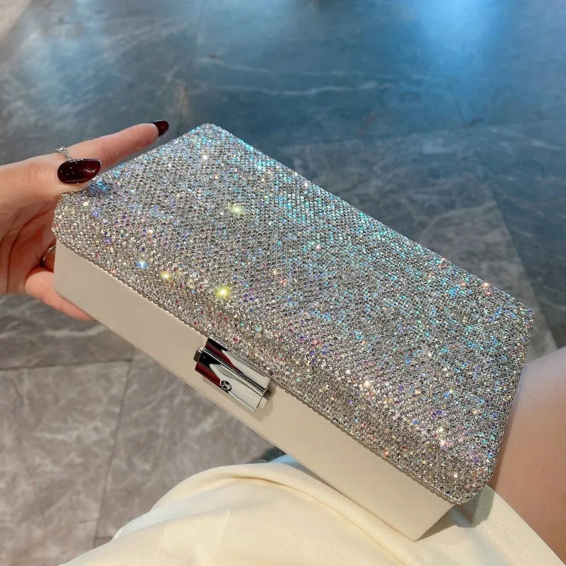Écrin Bijoux Luxe Strass – Brillance