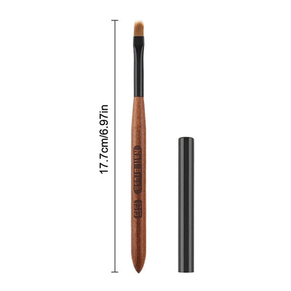 Pinceau en Bois de Santal pour Ongles – Outil de Précision pour Dessin et Décoration