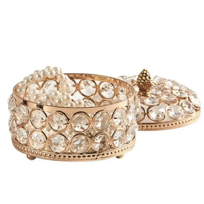 Écrin Bijoux Cristal Doré
