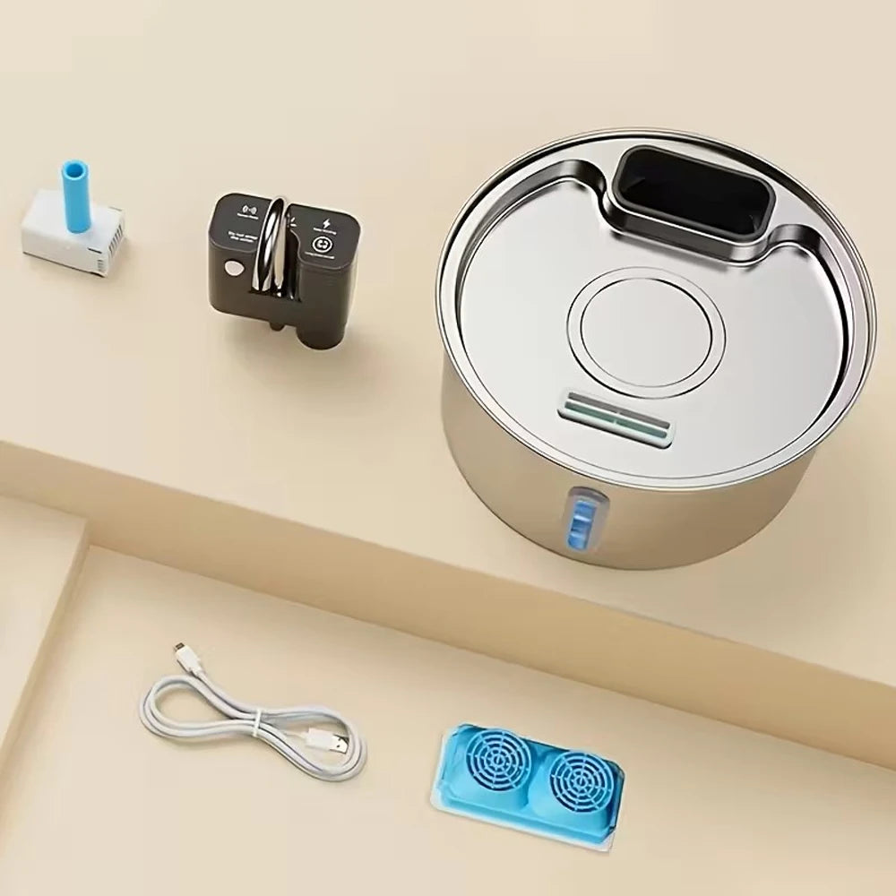 Fontaine à eau 3 modes - Sans Fil 3,2 L - pour Chiens et Chats