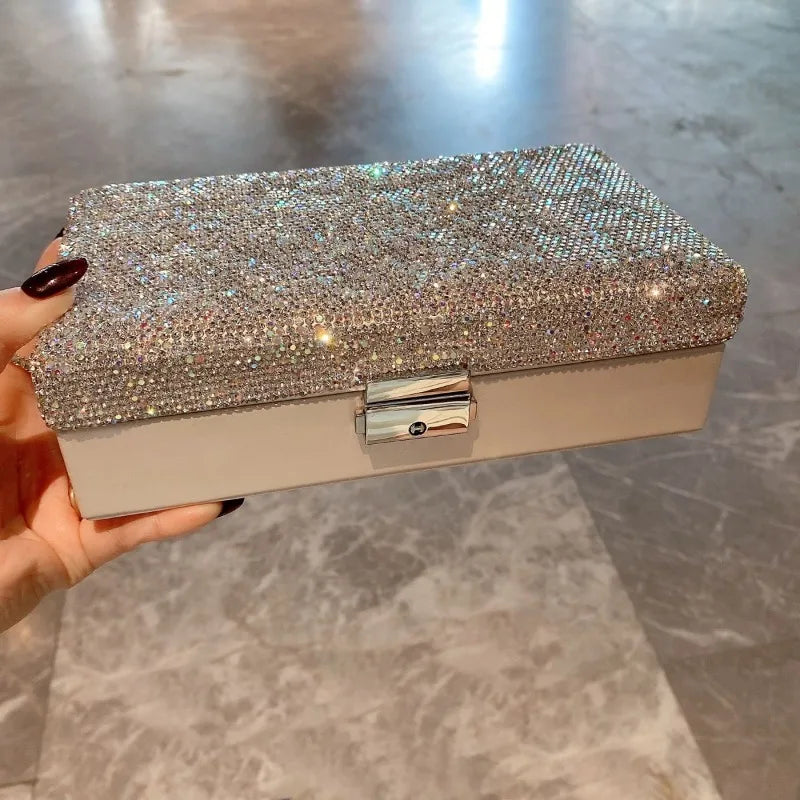 Écrin Bijoux Luxe Strass – Brillance