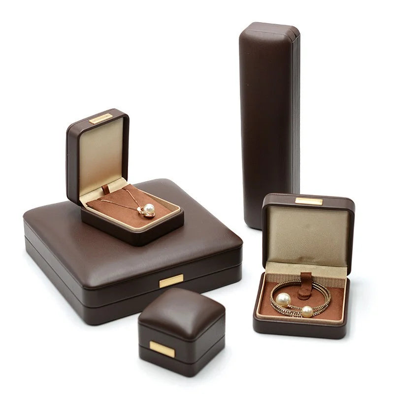 Écrin Bijoux Cuir Élégance