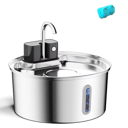 Fontaine à eau 3 modes - Sans Fil 3,2 L - pour Chiens et Chats