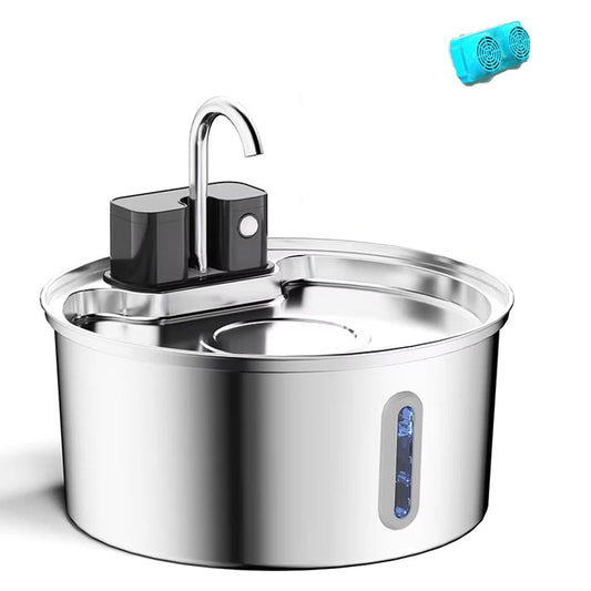 Fontaine à eau 3 modes - Sans Fil 3,2 L - pour Chiens et Chats