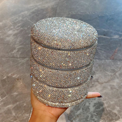 Écrin Bijoux Rotatif Diamanté