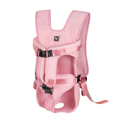 Porte-bébé pour chien avec harnais avant réglable et boucles sécurisées