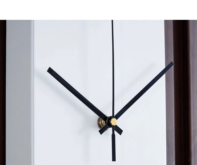 Horloge Murale Design Bois avec Date, Température et Humidité