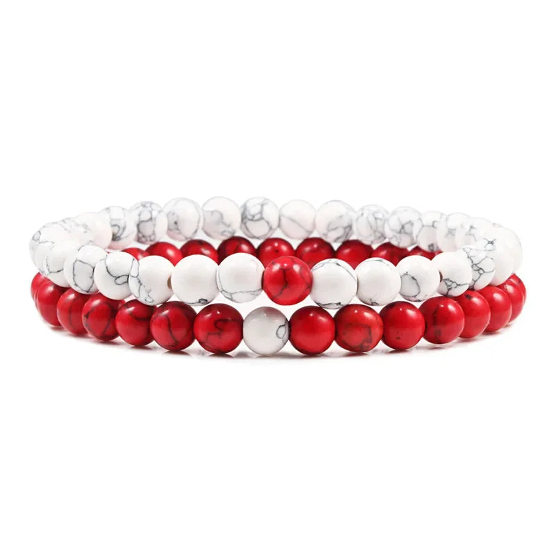 Bracelet Homme Double Rang Perles Noires et Œil de Tigre