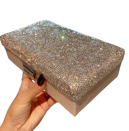 Écrin Bijoux Luxe Strass – Brillance