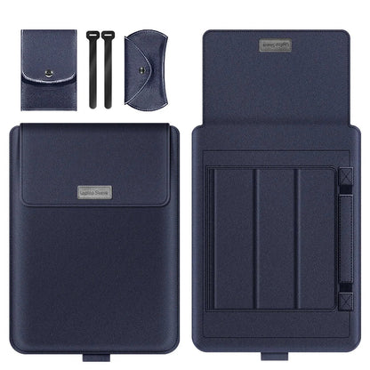 Pochette pour Homme Cuir Marron - Format Trousse Pratique