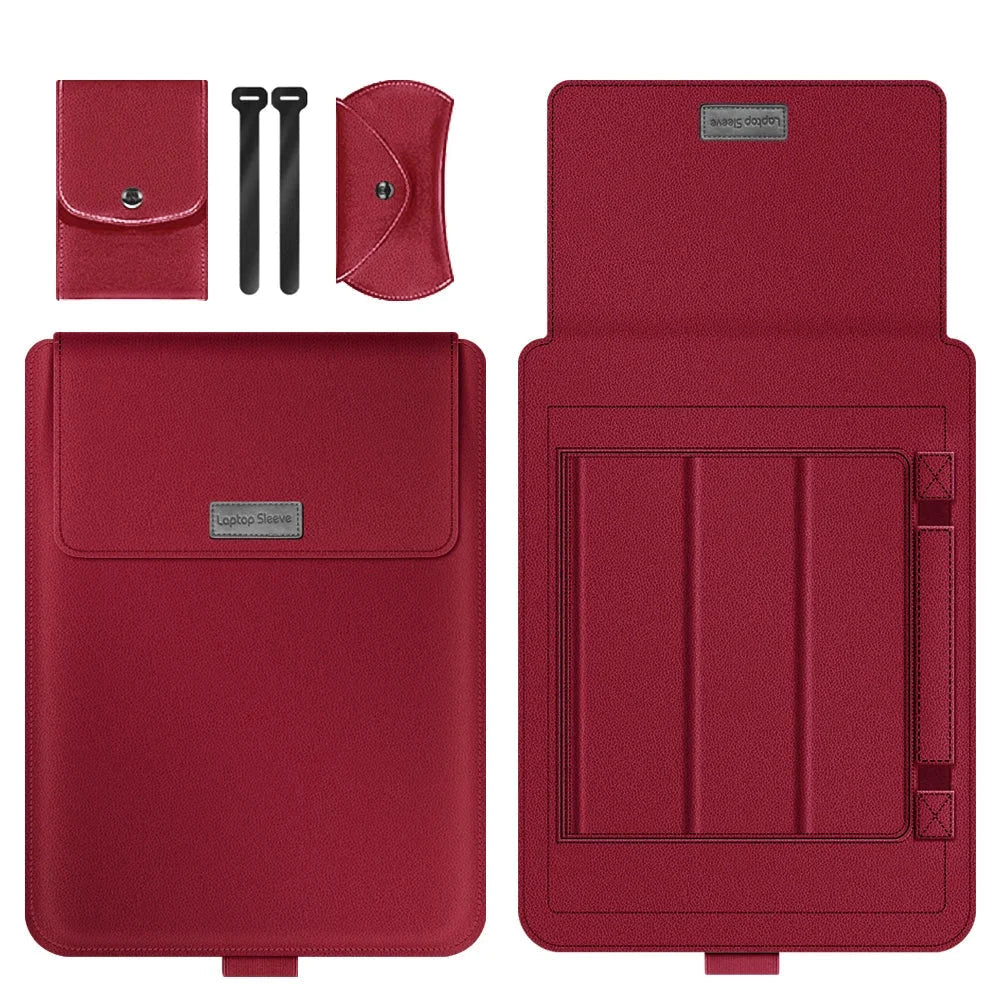 Pochette pour Homme Cuir Marron - Format Trousse Pratique