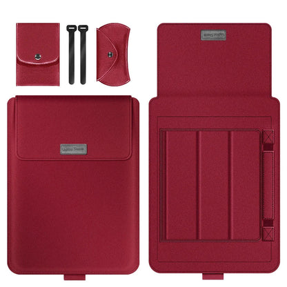 Pochette pour Homme Cuir Marron - Format Trousse Pratique