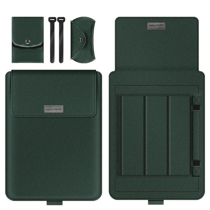 Pochette pour Homme Cuir Marron - Format Trousse Pratique