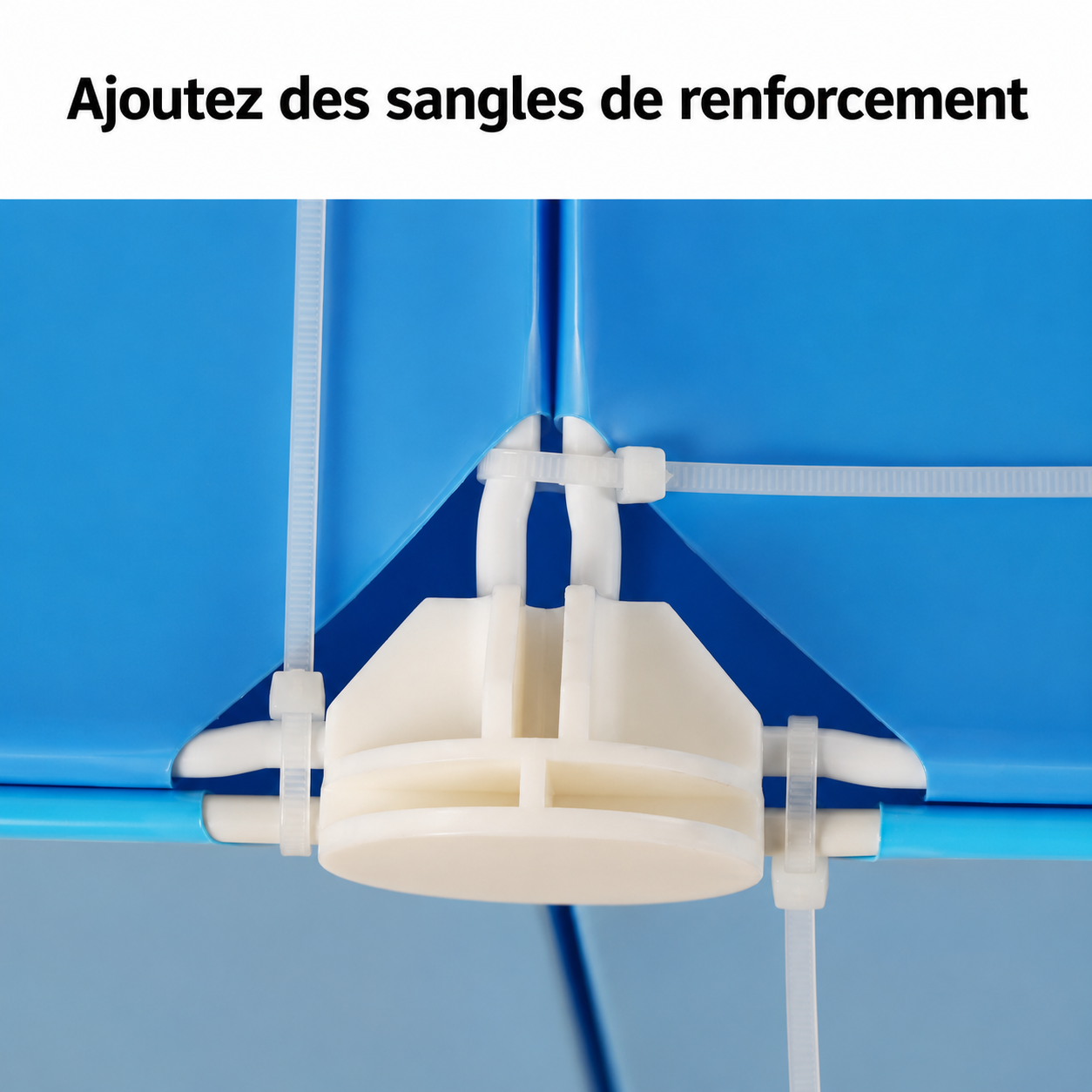 Enclos intérieur modulable pour chien, étagère et bac amovible