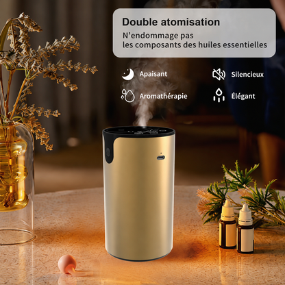 Diffuseur d'Huiles Essentielles USB Double Buse – Voiture & Maison