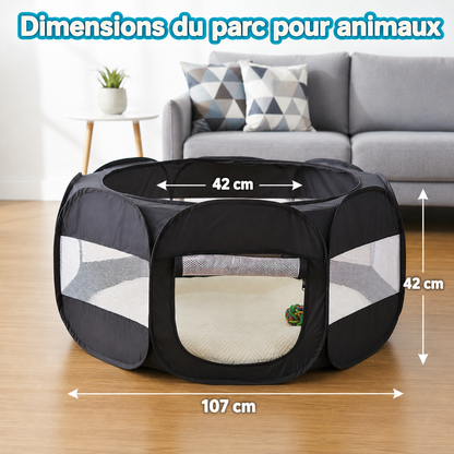 Parc Pliable pour Chiens et Chats – Intérieur & Extérieur