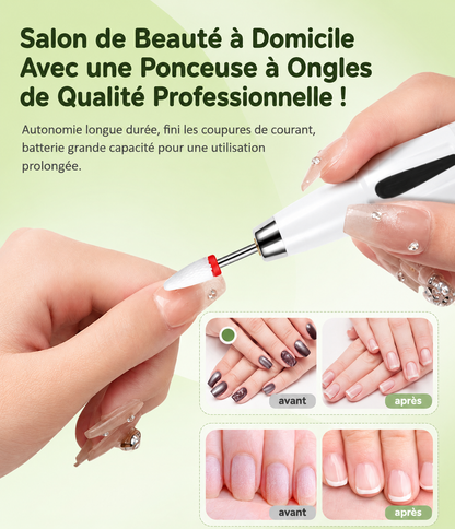 Ponceuse Électrique Sans Fil pour Ongles