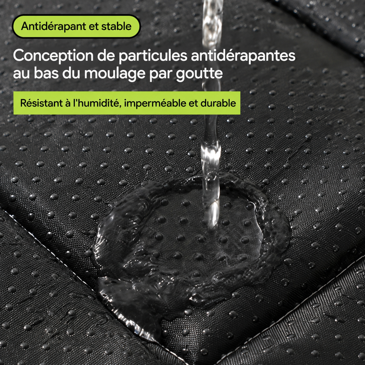 Lit Rafraîchissant 4 Saisons pour Chien et Chat avec Tapis Fraîcheur et Rebords Confortables