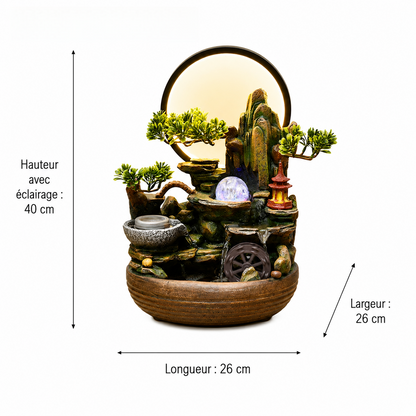 Fontaine Feng Shui de l'Harmonie et de la Sérénité