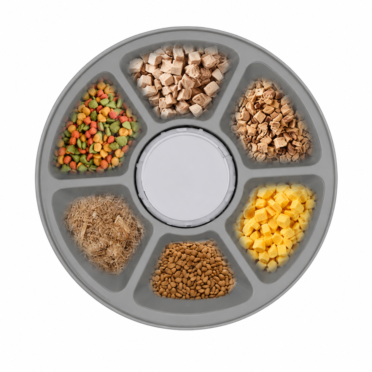 Distributeur Automatique 6 Repas pour Chiens et Chats – Nourrissez votre compagnon même en votre absence