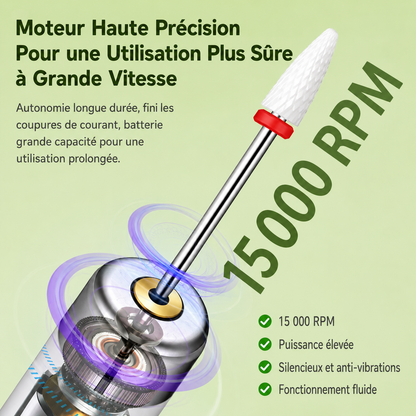 Ponceuse Électrique Sans Fil pour Ongles