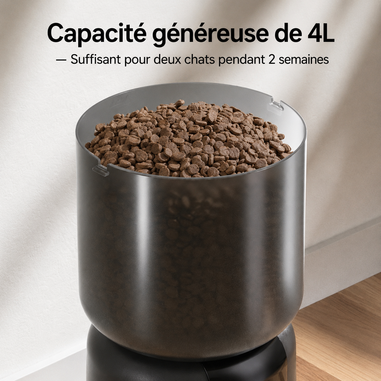 Distributeur Automatique Connecté avec Caméra HD pour chiens et chats