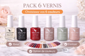 Kit 6 couleurs