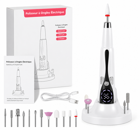Ponceuse Électrique Sans Fil pour Ongles
