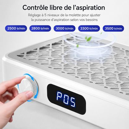 Aspirateur de Poussières pour Ongles