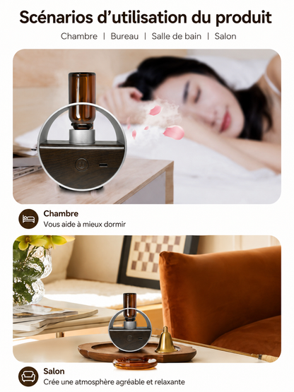 Diffuseur d’Huiles Essentielles Intelligent à Détection Automatique