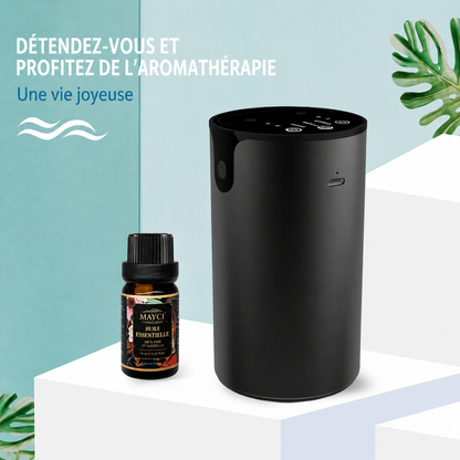 Diffuseur d'Huiles Essentielles USB Double Buse – Voiture & Maison