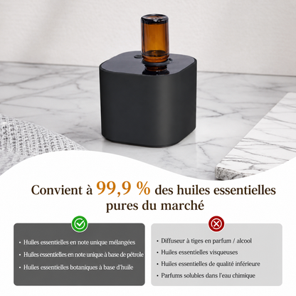 Diffuseur d'Huiles Essentielles Portable USB Rechargeable – 50 à 100 m³