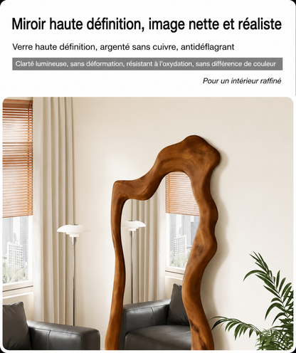 Miroir Mural Irrégulier Design Arté – Posable & Mural, 3 Grandes Tailles