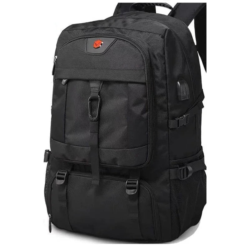 Grand Sac à Dos de Voyage Homme Noir - Format 50L ou 80L