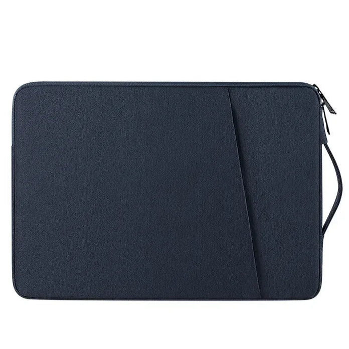 Pochette pour Ordinateur Grise - Housse Zippée avec Poignée