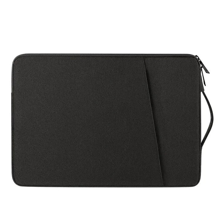 Pochette pour Ordinateur Grise - Housse Zippée avec Poignée
