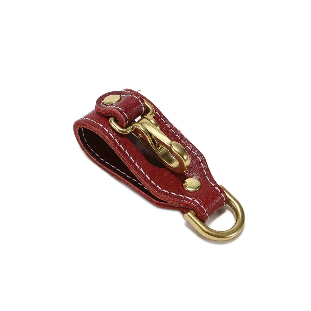 Porte-Clés Ceinture pour Homme en Cuir