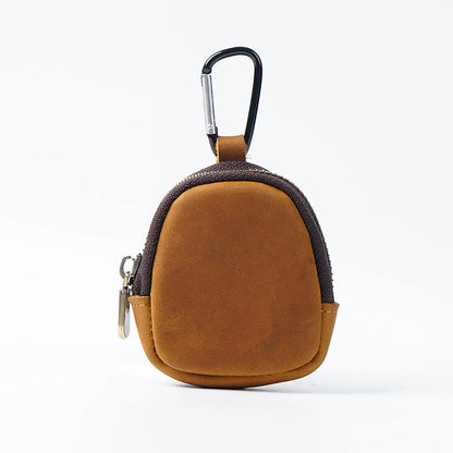 Porte-Monnaie Porte-Clés Multifonctions en Cuir pour Homme