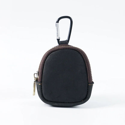 Porte-Monnaie Porte-Clés Multifonctions en Cuir pour Homme
