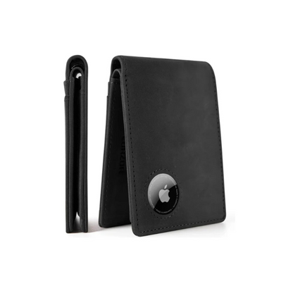 Portefeuille Homme en Cuir avec Emplacement pour AirTag Intégré