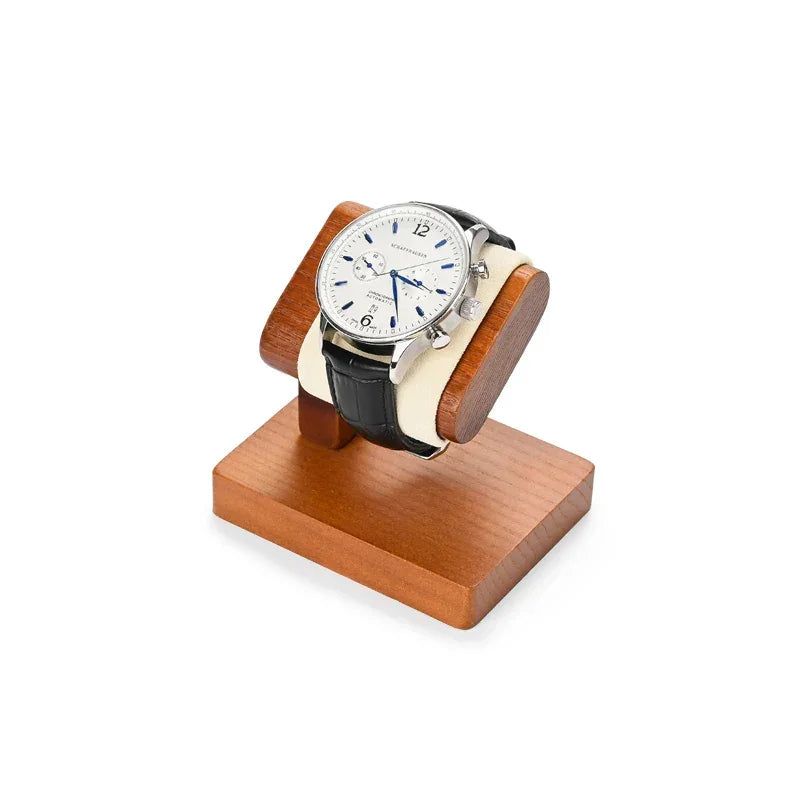 Présentoir en Bois pour Montre Homme, Support de Rangement Élégant