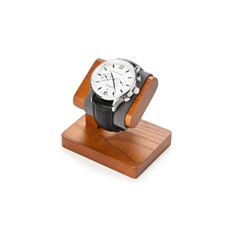 Présentoir en Bois pour Montre Homme, Support de Rangement Élégant