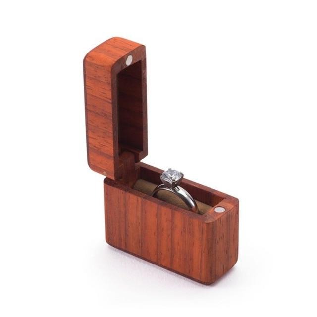 Écrin Bague Bois – beauté naturelle