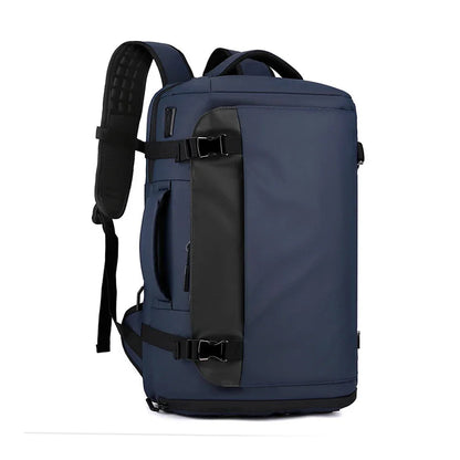 Sac à Dos 35L Homme Noir - Sac de Voyage Cabine Robuste