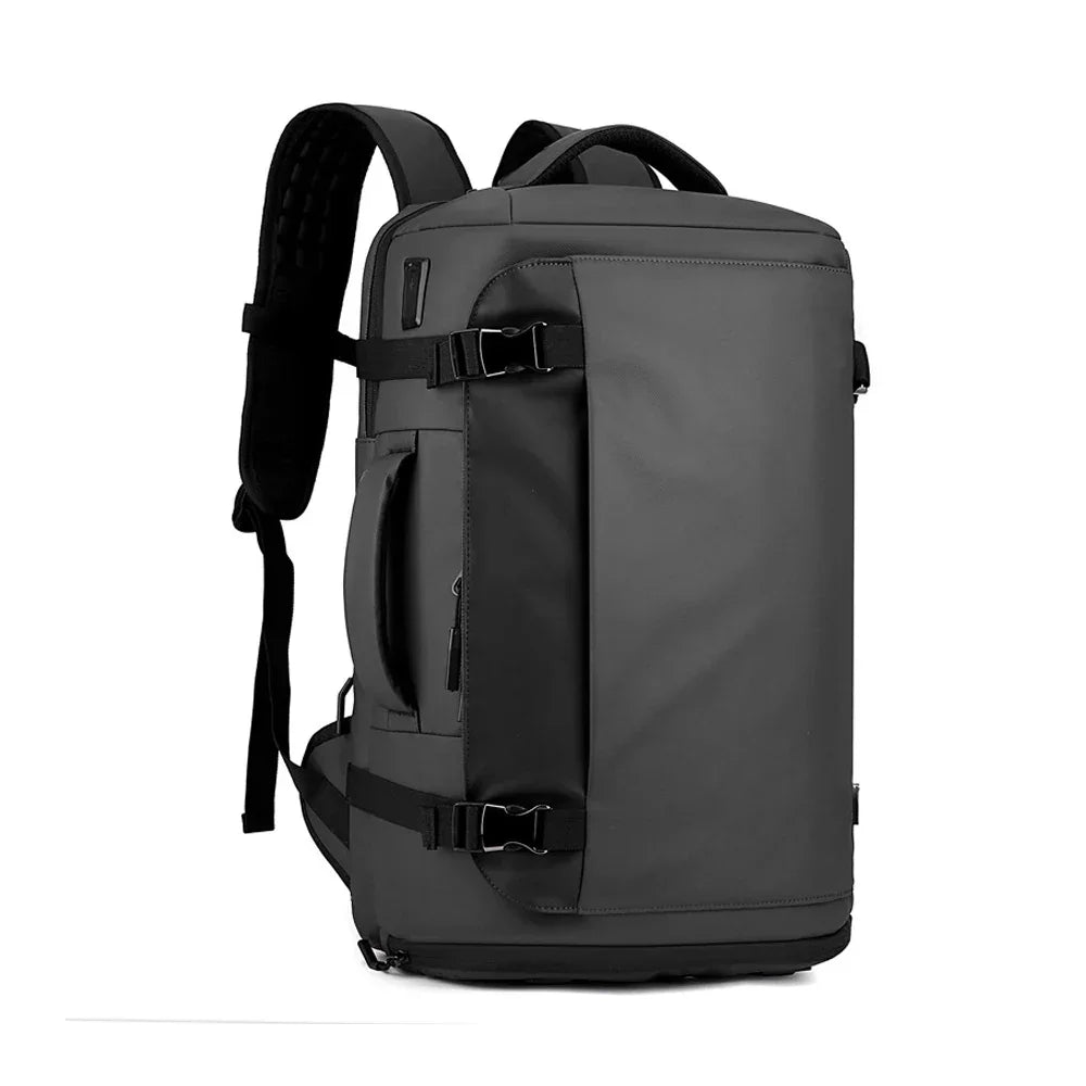 Sac à Dos 35L Homme Noir - Sac de Voyage Cabine Robuste