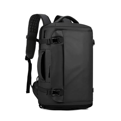 Sac à Dos 35L Homme Noir - Sac de Voyage Cabine Robuste