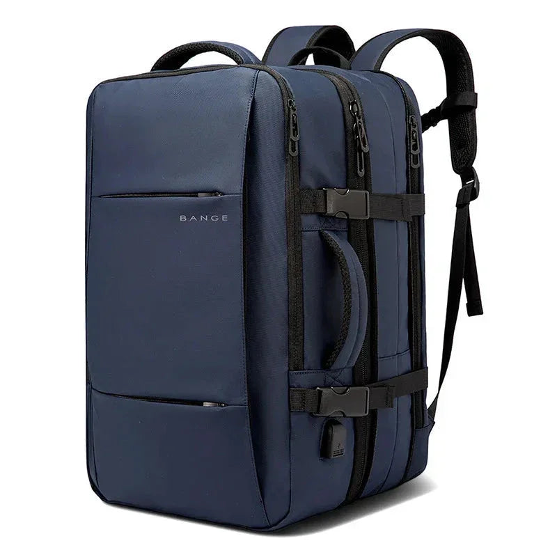 Sac à Dos Cabine Extensible Homme Noir - Sac Multipoche