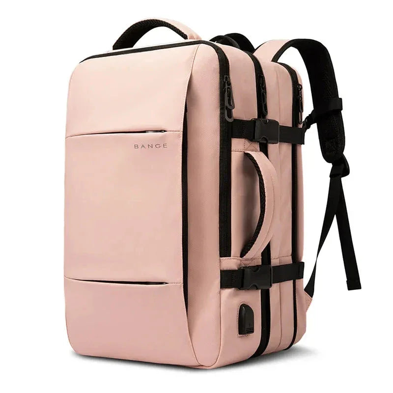 Sac à Dos Cabine Extensible Homme Noir - Sac Multipoche